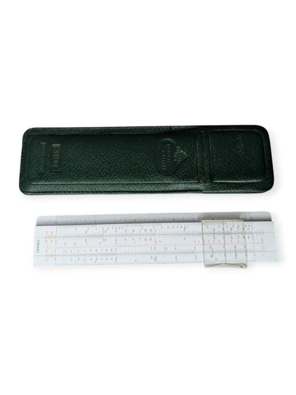 Vintage Faber-Castell Model 67/87 Slide Rule w/Original Sleeve Made in Germany